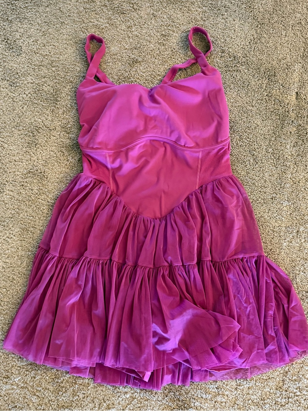 Popflex royal orchid corset pirouette dress